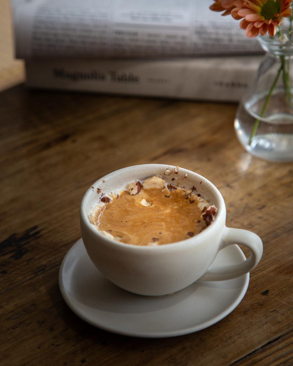 Affogato à la noisette