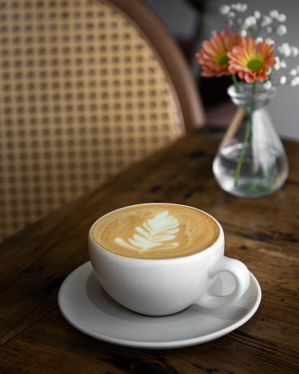 Latte au safran